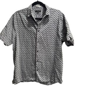 Men’s‎ Ted Baker Short Sleeve ZigZag Shirt size 3